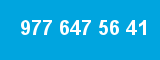 977 647 56 41 977 647 56 41